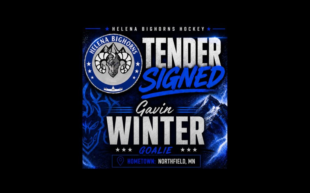 Tender Signing: Gavin Winter